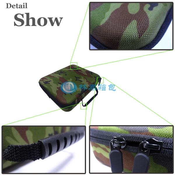 （非標(biāo)準(zhǔn)大號）迷彩 EVA相機(jī)包拉牌把手細(xì)節(jié)