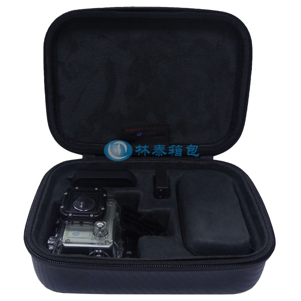 （非標(biāo)準(zhǔn)小號）黑色pu EVA相機(jī)包內(nèi)部空間